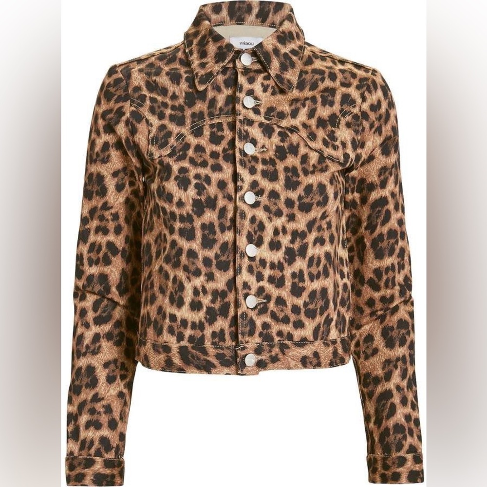 Miaou Lex Leopard Jacket